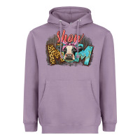 Lavender Show mom cow Heavyweight Hoodie - CowGirlArtShop
