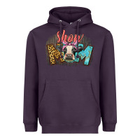 Plum Show mom cow Heavyweight Hoodie - CowGirlArtShop