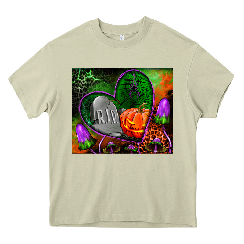 Halloween Heart Mouse Pad Heavy Core Tee by BundleAndBundleShop | Teevron