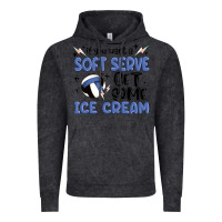Vintage Black if you want a soft serve get some ice cream Vintage Hoodie - MaliasSmallBusiness