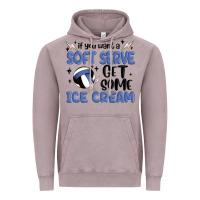 Vintage Zinc if you want a soft serve get some ice cream Vintage Hoodie - MaliasSmallBusiness
