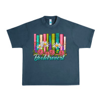 Midnight Navy booktrovert Urban Heavy Tee - NancyCooperArtShop