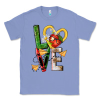 Colony Blue teacher love nca Classic Tee - NancyCooperArtShop
