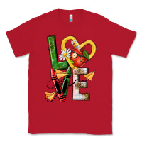 Red teacher love nca Classic Tee - NancyCooperArtShop