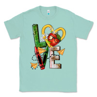 Seafoam teacher love nca Classic Tee - NancyCooperArtShop