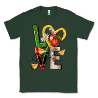 Sports Green teacher love nca Classic Tee - NancyCooperArtShop