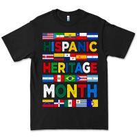 Black hispanic haritage month flags Premium Tee - BundleAndBundleShop