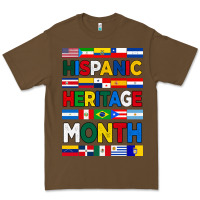Cacao hispanic haritage month flags Premium Tee - BundleAndBundleShop