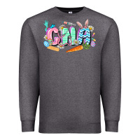Charcoal Heather Easter CNA  Easter Day Premium Sweatshirt - CowGirlArtShop