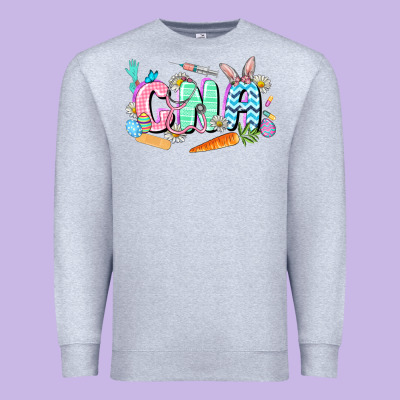 Easter Cna  Easter Day Premium Sweatshirt Designed By Cowgirlartshop