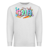 Oatmeal Heather Easter CNA  Easter Day Premium Sweatshirt - CowGirlArtShop