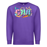 Purple Easter CNA  Easter Day Premium Sweatshirt - CowGirlArtShop