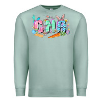 Seafoam Easter CNA  Easter Day Premium Sweatshirt - CowGirlArtShop