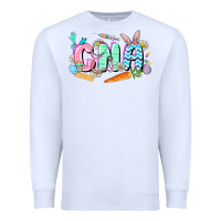 White Easter CNA  Easter Day Premium Sweatshirt - CowGirlArtShop