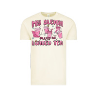 Vintage Arctic my sleigh runs on loaded tea Vintage Tee - MaliasSmallBusiness