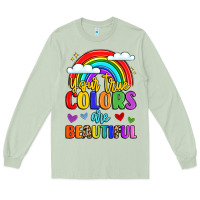 Matcha name vibrant positivity rainbow art Long Sleeve Tee - LillyAllenDesigns