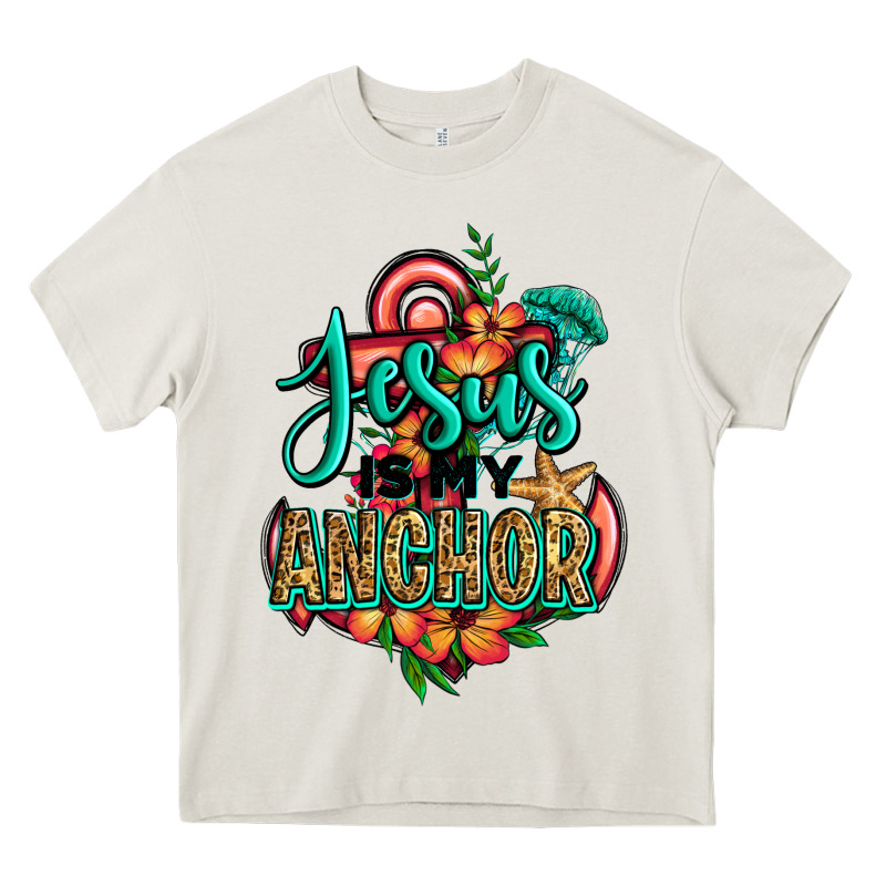 Jesus Is My Anchor Heavy Core Tee by Jasminsmagicworld | Teevron