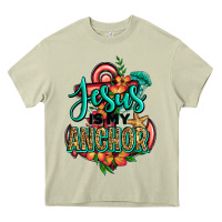 Mossy jesus is my anchor Heavy Core Tee - Jasminsmagicworld