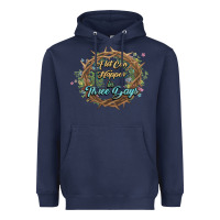 Navy Crown of thorns Easter Day Heavyweight Hoodie - HowdyJamesFarm
