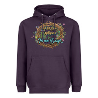 Plum Crown of thorns Easter Day Heavyweight Hoodie - HowdyJamesFarm