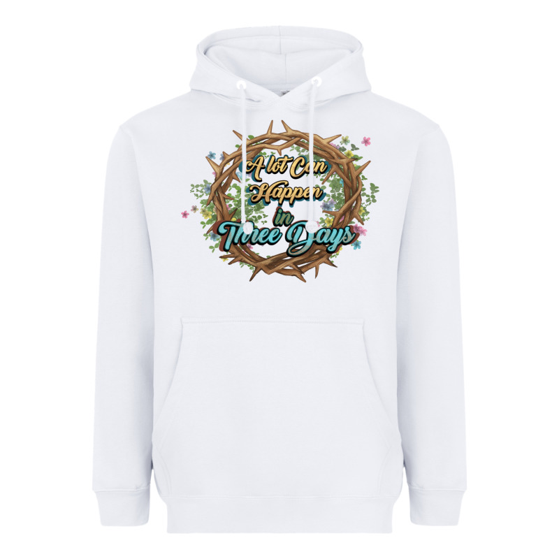Crown Of Thorns Easter Day Heavyweight Hoodie by HowdyJamesFarm | Teevron