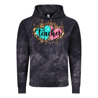Cloud Black heart teacher Vintage Hoodie - MaliasSmallBusiness