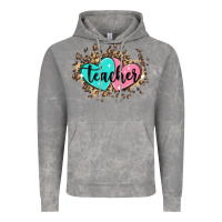 Cloud Rock heart teacher Vintage Hoodie - MaliasSmallBusiness
