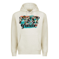 Oatmeal Heather first grade Premium Hoodie - JahusDesignShop