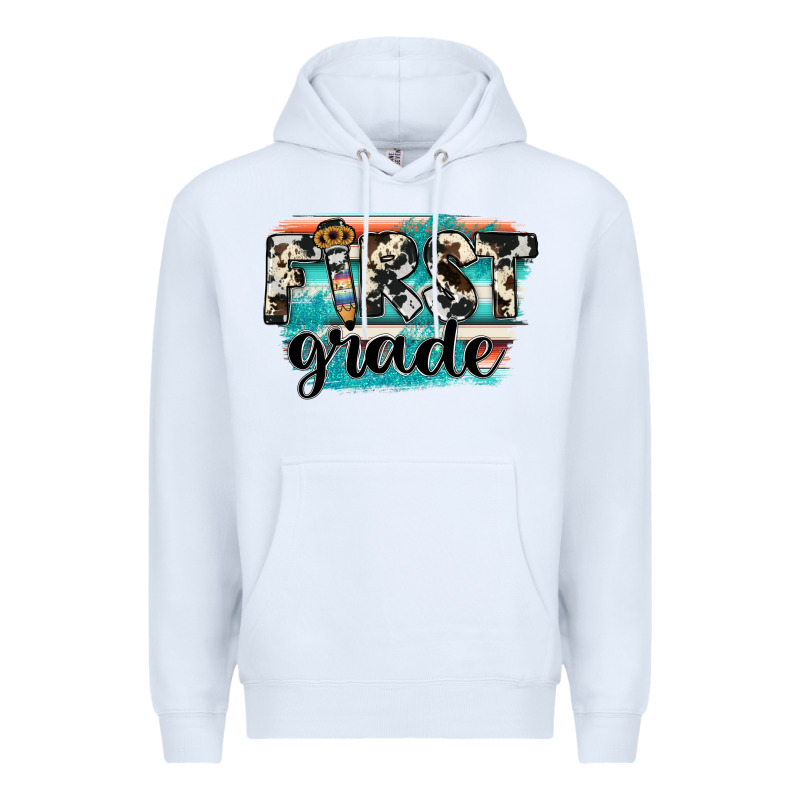 First Grade Premium Hoodie by JahusDesignShop | Teevron
