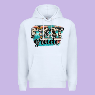 First Grade Premium Hoodie Designed By Jahusdesignshop