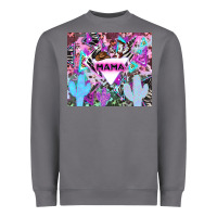 Storm mama cowboy western animal pattern neon Heavyweight Sweatshirt - LillyAllenDesigns