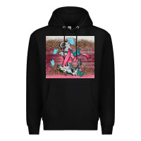 Black cancer awareness anchor Premium Hoodie - CowGirlArtShop
