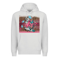 Dove Grey cancer awareness anchor Premium Hoodie - CowGirlArtShop