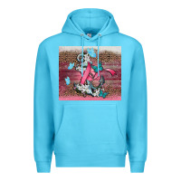 Ocean Blue cancer awareness anchor Premium Hoodie - CowGirlArtShop