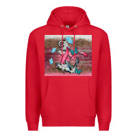 Red cancer awareness anchor Premium Hoodie - CowGirlArtShop