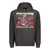 Smoke cancer awareness anchor Premium Hoodie - CowGirlArtShop