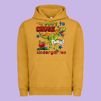 Ready To Crush Kindergarten Urban Hoodie Designed By Bundleandbundleshop