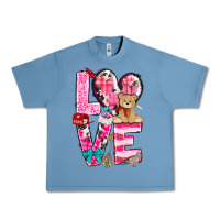 Pebble Blue love valentines day Urban Heavy Tee - NancyCooperArtShop