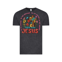 Vintage Black in the waiting there was jesus Vintage Tee - MaliasSmallBusiness