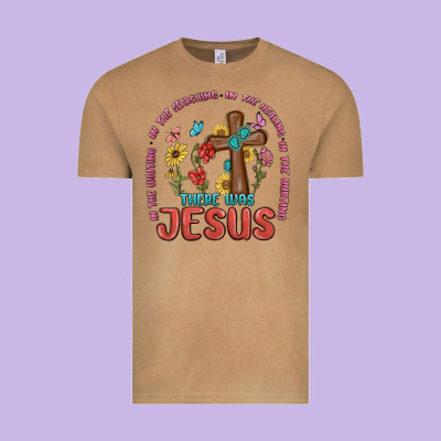 In The Waiting There Was Jesus Vintage Tee Designed By Maliassmallbusiness