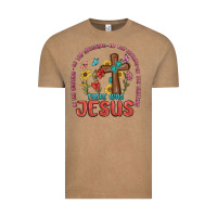 Vintage Coffee in the waiting there was jesus Vintage Tee - MaliasSmallBusiness