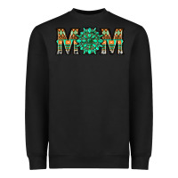 Black gemstone aztec mom Heavyweight Sweatshirt - LillyAllenDesigns