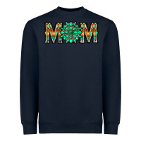 Navy gemstone aztec mom Heavyweight Sweatshirt - LillyAllenDesigns
