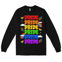 Black rainbow pride celebration Long Sleeve Tee - LillyAllenDesigns
