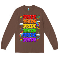 Chestnut rainbow pride celebration Long Sleeve Tee - LillyAllenDesigns