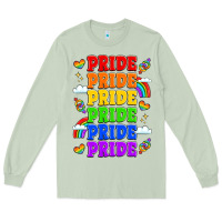 Matcha rainbow pride celebration Long Sleeve Tee - LillyAllenDesigns