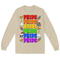 Mushroom rainbow pride celebration Long Sleeve Tee - LillyAllenDesigns