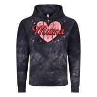 Cloud Black mama valentines Vintage Hoodie - MaliasSmallBusiness
