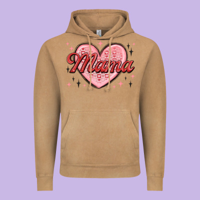 Mama Valentines Vintage Hoodie Designed By Maliassmallbusiness