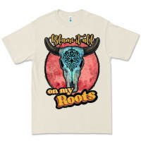 Bone blame it all on my roots white Premium Tee - JahusDesignShop
